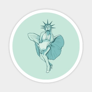 Statue of Liberty | Marilyn Monroe Magnet